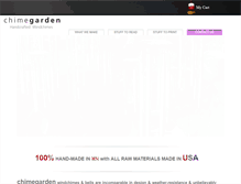 Tablet Screenshot of chimegarden.com